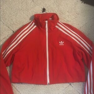 Adidas Women's Red Track Jacket